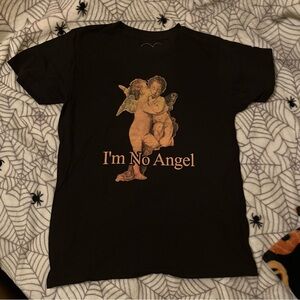 IM NO ANGEL CHERUB TEE